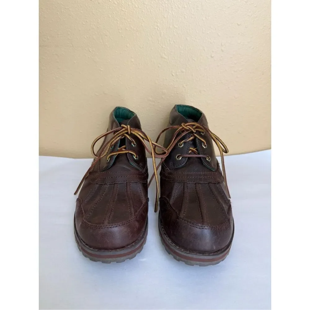 Polo Ralph Lauren Wallsend Lace Up Brown Chukka Boots - Men’s size 10D